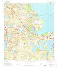 Clermont East Florida Historical topographic map, 1:24000 scale, 7.5 X 7.5 Minute, Year 1962