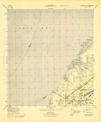 Cockroach Bay Florida Historical topographic map, 1:31680 scale, 7.5 X 7.5 Minute, Year 1945