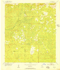 Cody Florida Historical topographic map, 1:24000 scale, 7.5 X 7.5 Minute, Year 1954