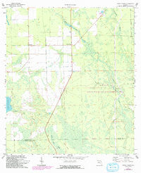 Codys Corner Florida Historical topographic map, 1:24000 scale, 7.5 X 7.5 Minute, Year 1972