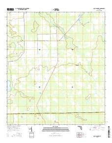 Codys Corner Florida Current topographic map, 1:24000 scale, 7.5 X 7.5 Minute, Year 2015