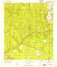 Compass Lake Florida Historical topographic map, 1:24000 scale, 7.5 X 7.5 Minute, Year 1952