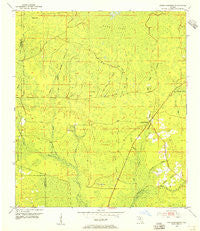 Cooks Hammock Florida Historical topographic map, 1:24000 scale, 7.5 X 7.5 Minute, Year 1954