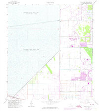 Cooper City NE Florida Historical topographic map, 1:24000 scale, 7.5 X 7.5 Minute, Year 1963