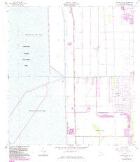 Cooper City SW Florida Historical topographic map, 1:24000 scale, 7.5 X 7.5 Minute, Year 1963