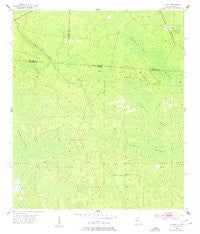 Council Georgia Historical topographic map, 1:24000 scale, 7.5 X 7.5 Minute, Year 1955