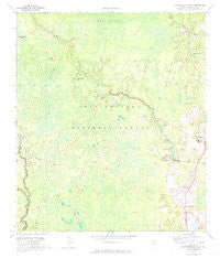Crawfordville West Florida Historical topographic map, 1:24000 scale, 7.5 X 7.5 Minute, Year 1972