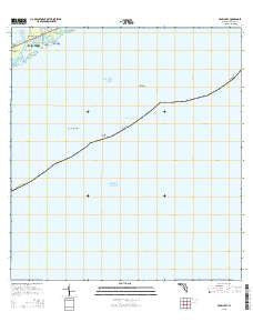 Crawl Key Florida Current topographic map, 1:24000 scale, 7.5 X 7.5 Minute, Year 2015