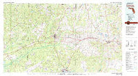 Crestview Florida Historical topographic map, 1:100000 scale, 30 X 60 Minute, Year 1978