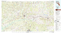 Crestview Florida Historical topographic map, 1:100000 scale, 30 X 60 Minute, Year 1978