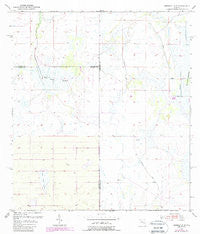 Crewsville SE Florida Historical topographic map, 1:24000 scale, 7.5 X 7.5 Minute, Year 1953