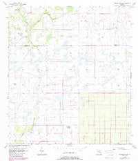 Crewsville SW Florida Historical topographic map, 1:24000 scale, 7.5 X 7.5 Minute, Year 1956
