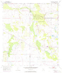 Crewsville Florida Historical topographic map, 1:24000 scale, 7.5 X 7.5 Minute, Year 1953