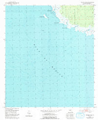 Crooked Point Florida Historical topographic map, 1:24000 scale, 7.5 X 7.5 Minute, Year 1954