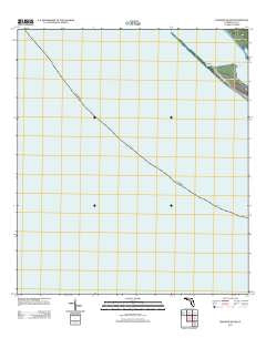 Crooked Island Florida Historical topographic map, 1:24000 scale, 7.5 X 7.5 Minute, Year 2012