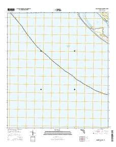 Crooked Island Florida Current topographic map, 1:24000 scale, 7.5 X 7.5 Minute, Year 2015
