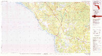 Cross City Florida Historical topographic map, 1:100000 scale, 30 X 60 Minute, Year 1978