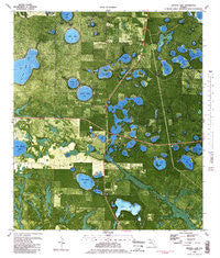 Crystal Lake Florida Historical topographic map, 1:24000 scale, 7.5 X 7.5 Minute, Year 1982