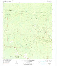 Cypress Creek Florida Historical topographic map, 1:24000 scale, 7.5 X 7.5 Minute, Year 1955