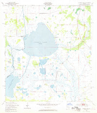 Cypress Lake Florida Historical topographic map, 1:24000 scale, 7.5 X 7.5 Minute, Year 1953