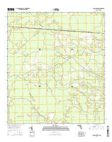 Cypress Creek Florida Current topographic map, 1:24000 scale, 7.5 X 7.5 Minute, Year 2015
