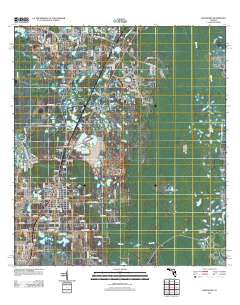 Davenport Florida Historical topographic map, 1:24000 scale, 7.5 X 7.5 Minute, Year 2012