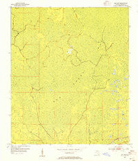 Day NW Florida Historical topographic map, 1:24000 scale, 7.5 X 7.5 Minute, Year 1954