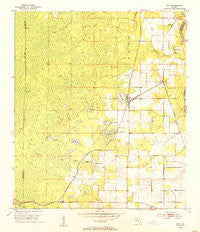 Day Florida Historical topographic map, 1:24000 scale, 7.5 X 7.5 Minute, Year 1954
