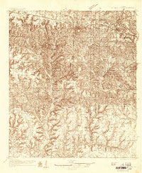 De Funiak Springs Florida Historical topographic map, 1:48000 scale, 15 X 15 Minute, Year 1935