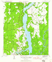 Dead Lake Florida Historical topographic map, 1:24000 scale, 7.5 X 7.5 Minute, Year 1945