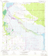 Deer Park NE Florida Historical topographic map, 1:24000 scale, 7.5 X 7.5 Minute, Year 1953