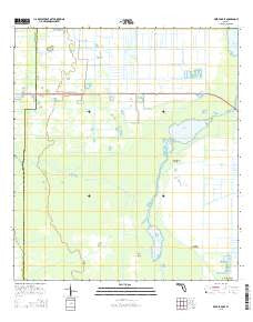 Deer Park SE Florida Current topographic map, 1:24000 scale, 7.5 X 7.5 Minute, Year 2015
