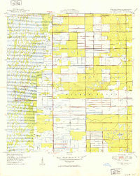 Delmar Farms Florida Historical topographic map, 1:24000 scale, 7.5 X 7.5 Minute, Year 1949