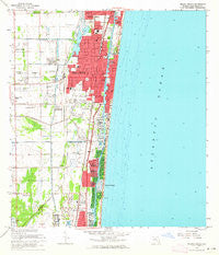 Delray Beach Florida Historical topographic map, 1:24000 scale, 7.5 X 7.5 Minute, Year 1962