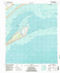Dog Island Florida Historical topographic map, 1:24000 scale, 7.5 X 7.5 Minute, Year 1994