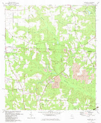 Dogtown Florida Historical topographic map, 1:24000 scale, 7.5 X 7.5 Minute, Year 1982