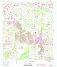 Dover Florida Historical topographic map, 1:24000 scale, 7.5 X 7.5 Minute, Year 1955