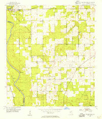 Dowling Park Florida Historical topographic map, 1:24000 scale, 7.5 X 7.5 Minute, Year 1954