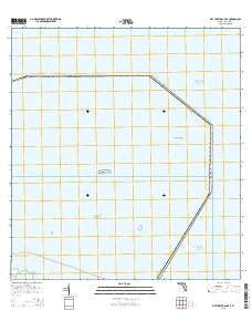 Dry Tortugas OE E Florida Current topographic map, 1:24000 scale, 7.5 X 7.5 Minute, Year 2015