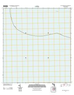Dry Tortugas OE S Florida Historical topographic map, 1:24000 scale, 7.5 X 7.5 Minute, Year 2012