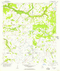Duette NE Florida Historical topographic map, 1:24000 scale, 7.5 X 7.5 Minute, Year 1956