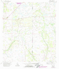 Duette Florida Historical topographic map, 1:24000 scale, 7.5 X 7.5 Minute, Year 1956