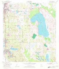 Dundee Florida Historical topographic map, 1:24000 scale, 7.5 X 7.5 Minute, Year 1953