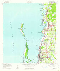 Dunedin Florida Historical topographic map, 1:24000 scale, 7.5 X 7.5 Minute, Year 1943