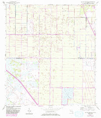 East of Gum Slough Florida Historical topographic map, 1:24000 scale, 7.5 X 7.5 Minute, Year 1953