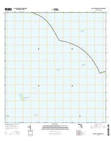 East Bahia Honda Key Florida Current topographic map, 1:24000 scale, 7.5 X 7.5 Minute, Year 2015