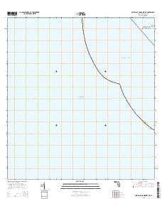 East Bahia Honda Key NE Florida Current topographic map, 1:24000 scale, 7.5 X 7.5 Minute, Year 2015