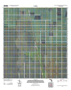 East of Little Cypress Swamp Florida Historical topographic map, 1:24000 scale, 7.5 X 7.5 Minute, Year 2012