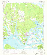 Eastport Florida Historical topographic map, 1:24000 scale, 7.5 X 7.5 Minute, Year 1964