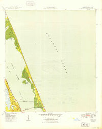 Eden Florida Historical topographic map, 1:24000 scale, 7.5 X 7.5 Minute, Year 1950